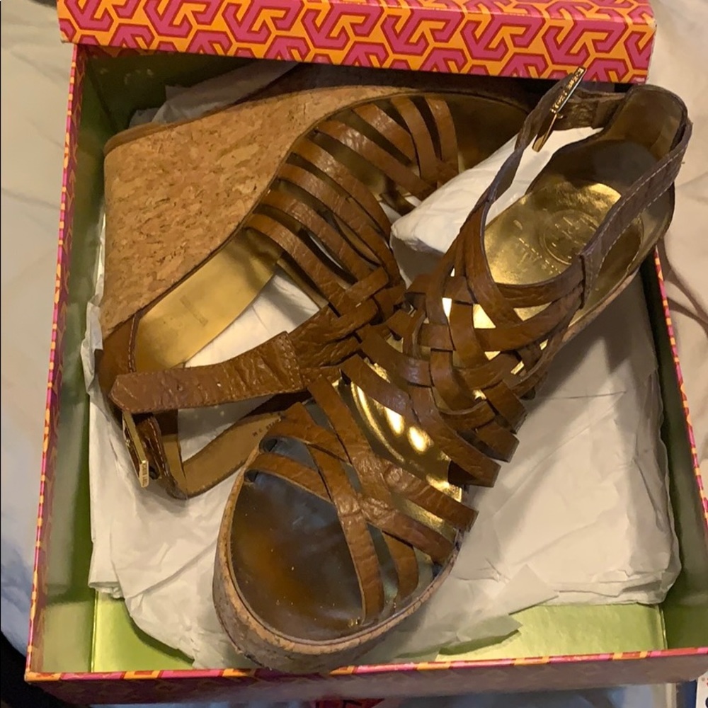 Tory Burch wedge sandals